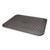 Vollrath 1612 12.5" x 16.13" Thermoplastic Rubber Chocolate Brown Rectangular Tray Mat