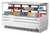 Turbo Air TOM-72L-UFD-W(B)-2S-N 15.8 Cu. Ft. Low-Profile Horizontal Open Display Merchandiser - 220 Volts