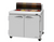 Turbo Air PST-36-N 9 Cu. Ft. Two-Section Stainless Steel PRO Series Sandwich or Salad Prep Table  - 115 Volts