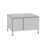 RATIONAL 60.31.094 26.38" H Stainless Steel Open Cabinet With Pan Slides Stand IV Stationary Oven Stand for iCombi 6 and 10-Full Size Classic or Pro