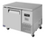 Turbo Air JUR-44D-N 11 Cu. Ft. Stainless Steel Solid J Series Side Mount Undercounter Refrigerator - 115 Volts