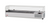 Turbo Air CTST-1500G-13-N 59" L Stainless Steel E-Line Countertop Salad Table with Clear Hood - 115 Volts