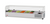 Turbo Air CTST-1500G-13-N 59" L Stainless Steel E-Line Countertop Salad Table with Clear Hood - 115 Volts