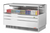 Turbo Air TOM-60L-UF-W(B)-1S-N 8 Cu. Ft. Low-Profile Horizontal Open Display Merchandiser - 115 Volts