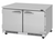 Turbo Air PUR-48-FB-N 11.1 Cu. Ft. Stainless Steel Solid PRO Series Undercounter Refrigerator - 115 Volts