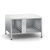 RATIONAL 60.31.092 26.38" H Stainless Steel Open Cabinet With Pan Slides Stand III Stationary Oven Stand for iCombi 6 and 10-Full Size Classic or Pro