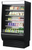 Turbo Air TOM-36DXB-SP(-A)-N 17.1 Cu. Ft. Black Extra Deep Vertical Open Display Merchandiser - 115 Volts