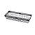 American Metalcraft BNRB156 15" L x 6" W Black Metal Rectangular Basket