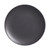 American Metalcraft MCP9BK 9" L Matte Black Round Melamine Coupe Plate