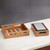 American Metalcraft AWH1 9.88" L Acacia Wooden Crate