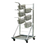 New Age 1215 24.5" W x 27" L x 52.5" H Welded Aluminum Fry (27) Basket Rack