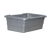 New Age RGY16825 16" x 25" x 8.5" Gray Plastic Lug