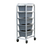 New Age 97253 19.75"W x 26.75"D x 61"H Open Frame Aluminum Lug Dolly