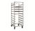 New Age NS893 10 Slides All-Welded Aluminum Mobile Tray Rack for Oval Trays