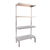 New Age 53314 30" W Aluminum Stationary Order Pick-Up Station Shelving Unit
