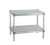 New Age 22024ES24P 24"W x 20"D x 24"H 400 Lbs. Aluminum Stationary Equipment Stand with Undershelf