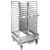 Cres Cor ROR201SBS1332D 35.63" W Double Stainless Steel Roll-In Rack