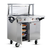FWE HLC-2W6-7H-14-DRN 35" W Stainless Steel Handy Line Serving Cabinet - 120 Volts