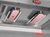 FWE HHS-IR-3-1220-6 29.75" W Stainless Steel Infrared Heated Holding Shelves - 120 Volts