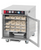 FWE ETC-2333-9PH 47.5" H Stainless Steel Full Height 1 Section Proofer or Heater Cabinet - 120 Volts