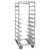 Cres Cor 2072410A 27.63" W Aluminum Single Compartment Mobile Tray Rack