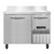 Continental Refrigerator RA43SNBS 9.6 Cu. Ft. Stainless Steel 2 Doors Refrigerated Base Shallow Depth Worktop Unit with 6" Backsplash - 115 Volts