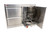 Omcan USA 47877 32" W Stainless Steel Cabinet Stand for #47876 BBQ Grill