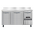 Continental Refrigerator FA60SNBS 60" W Stainless Steel Freezer Base Shallow Depth Worktop Unit - 115 Volts