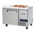 Migali C-RWT44-HC 14 Cu. Ft. Stainless Steel One-Section Reach-In Competitor Series Work Top Refrigerator - 115 Volts