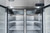 Migali C-2FG-HC 43.2 Cu. Ft. Stainless Steel 2 Glass Doors Reach-In Competitor Series Freezer - 115 Volts