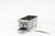 Migali C-HP-2B-12 12" W Stainless Steel Heavy-Duty 2 Burners Counter-Top Hot Plate - 64,000 BTU