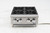 Migali C-HP-4B-24 24" W Stainless Steel 4 Burners Heavy-Duty Counter-Top Hot Plate - 128,000 BTU