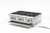 Migali C-HP-6B-36 36" W Stainless Steel Heavy-Duty 6 Burners Counter-Top Hot Plate - 192,000 BTU