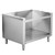 Omcan USA 43838 Stainless Steel 16 Gauge Open Top and Front Cabinet Base for 24" Gas Countertop Ranges