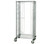 Quantum TC-31CO 30" W x 21" D x 69" H Chrome Plated Full Size Mobile Tray Cart