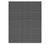 Quantum QLP-4861 48" L x 61" H Gray Enamel Coated 16 Gauge Steel Heavy-Duty Wall Mounted Louvered Panel