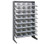Quantum QPRS-108CL 36" W x 18" D x 60" H Sloped Single Sided Pick Rack