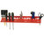 Quantum TR-96 24.13" W x 6" D x 2.75" H Red Tool Rack