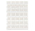 Quantum QLP-4861HC-240-35CL 48" L x 15" D x 61" H Oyster White Enamel 16 Gauge Steel Heavy-Duty Wall Mounted Louvered Panel