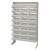 Quantum QPRS-109CL 36" W x 12" D x 60" H Sloped Single Sided Pick Rack