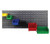 Quantum QLP-4819 48" L x 19" H Gray Enamel Coated 16 Gauge Steel Heavy-Duty Wall Mounted Louvered Panel