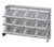 Quantum QPRHA-107CL 36" W x 12.5" L x 23" H Sloped Bench Style Pick Rack