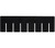 Quantum DS92035CO Black Short Divider for Use with DG92035CO