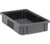 Quantum DG92035CO 16.5" L x 10.88" W x 3.5" H Black Dividable Grid Container