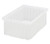 Quantum DG92060CL 16.5" L x 10.88" W x 6" H Clear Dividable Grid Container