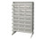 Quantum QPRD-109CL 36" W x 60" H 16 Slopped Shelves Double Sided Pick Rack