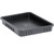 Quantum DG93030CO 22.5" L x 17.5" W x 3" H Black Dividable Grid Container