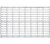 Quantum WLP-3048C 48" L x 30" H Chrome Plated Wire Louvered Panel