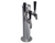 Krowne KSC-3S 3 Faucets Stainless Steel Countertop Krowne Triple Faucet Column Tower
