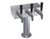 Krowne KTH-3S 3 Faucets Stainless Steel Countertop Krowne T-Head Tower